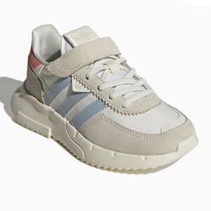 New Adidas Retropy F2 CF EL C Sz 2 kids Athletic Shoes Sneakers